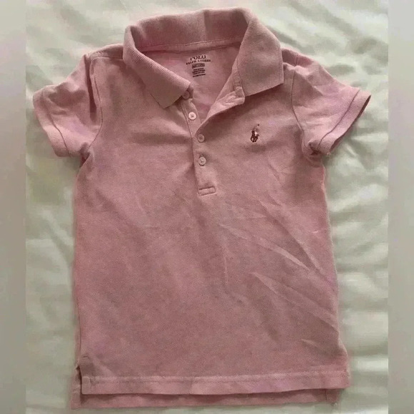 Polo Ralph Lauren Other - Polo Ralph Lauren Girls Kids Size 4/4T Shirt Pink